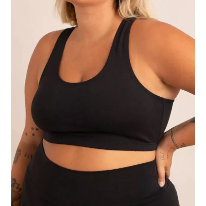 Top Cropped M ao G4 Nadador Plus Size Academia Grosso