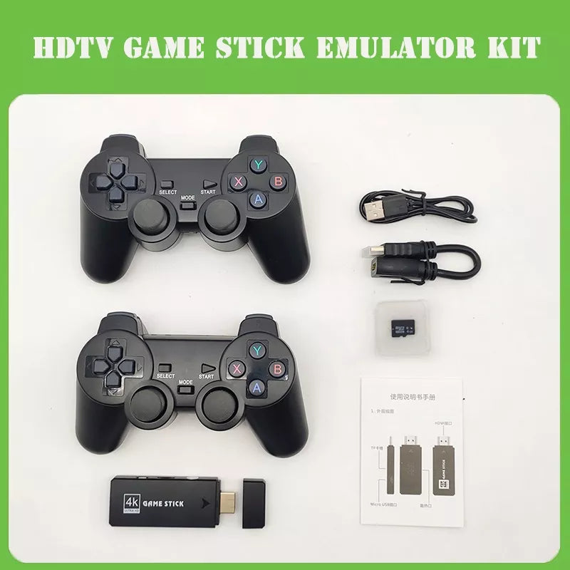 video game Jogo Vara 4k Clássico Retro Vio Sem Fio Video Game U8 Console Equipped Com O Sistema De Novo Mais Do Que 3500/10000 Jogos
