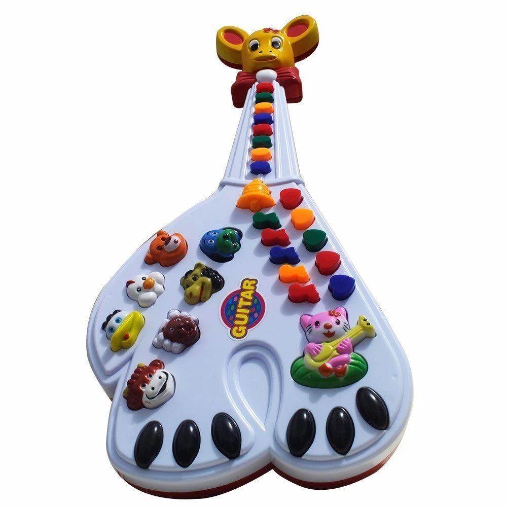 Guitarra Infantil Com Som De Bichos