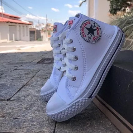 Tênis Infantil Criança All Star Botinha Cano Alto Varias Cores Menino e Menina Casual 26 ao 34