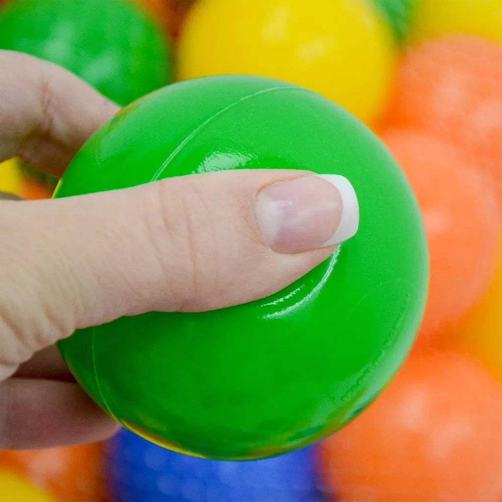 Bolinhas para piscina até 400 bolinhas Coloridas Infantil de Plástico para Piscina de Bolinha tunel toca tenda brincar
