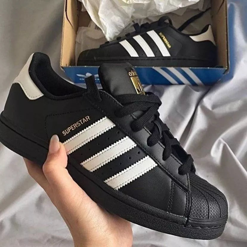 Tênis Super Star Masculino\Feminino BRANCO\PRETO MEGA PROMOÇÃO !!!!!