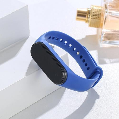 LED Relógio M4 Pulseira digital Esportivo A prova água feminino masculino