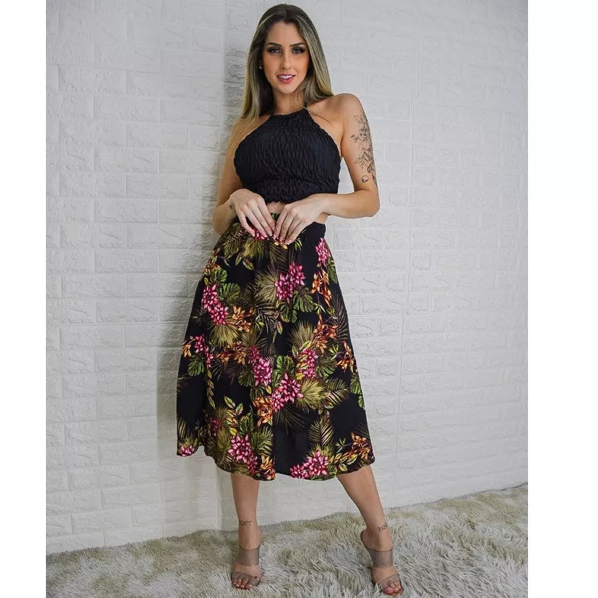 Saia Feminina Viscose (sem Forro) - Moda Evangelica