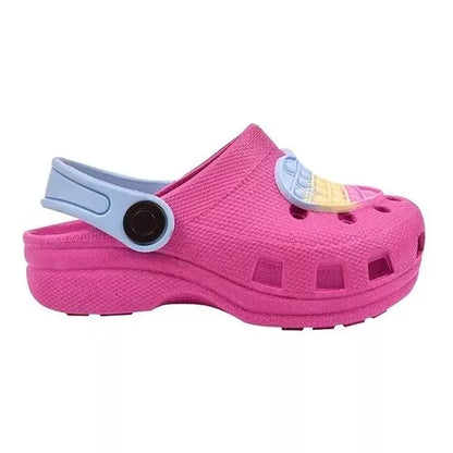Sandalia Chinelo Babuche Infantil Menina Original Leve e Macio Coração
