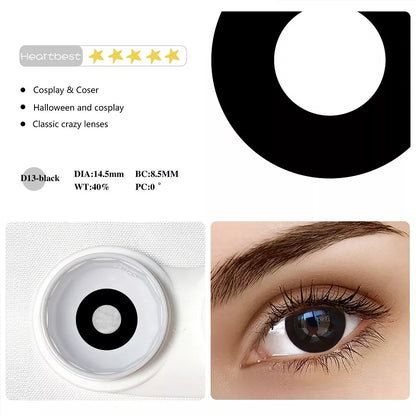 DreamGirls blackhole Cosplay Lente De Contato Colorida Para Olhos/Uso De Festa