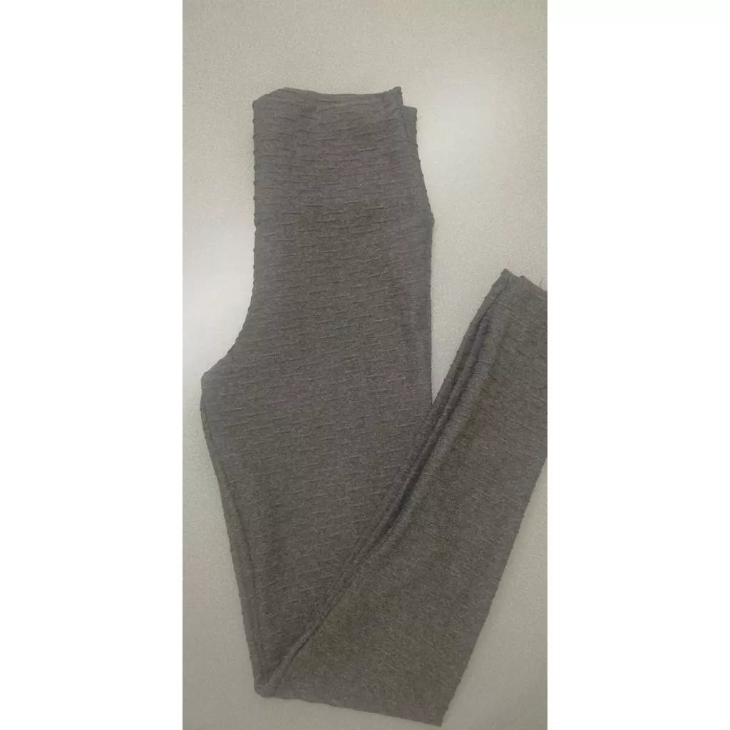Legging Bolha Suplex Cós Alto Empina Bumbum Fitness Academia legue suplex textura Flocada Leg Cintura alta qualidade