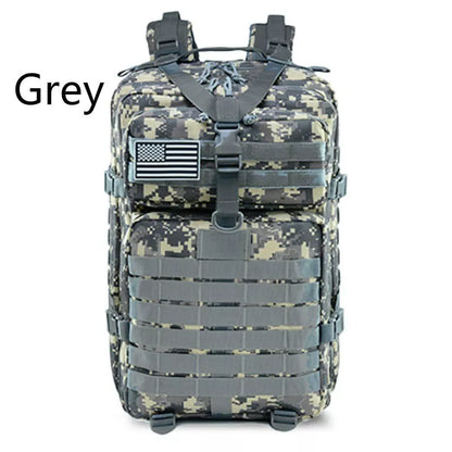 30L/50L 1000d Camo Saco Dos Homens Mochila Saco Fora Saco De Acampamento À Prova D 'Água Caça Mochila