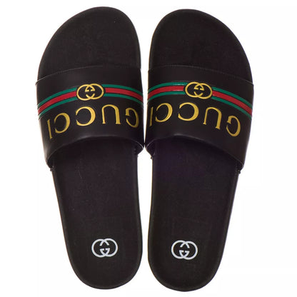 Chinelo Slide Unissex Gucci grif