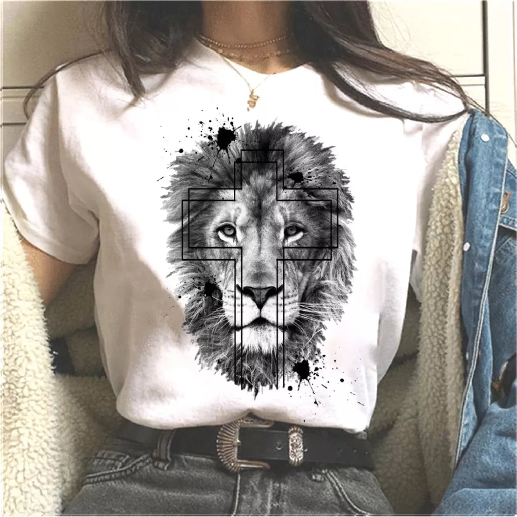 T-shirt Feminina Camiseta Floresça Onde Deus Te Plantar