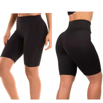 Bermuda Legging feminina , Cintura Alta em Suplex do P ao G3 PLUS SIZE com costura reforçada , não fica transaparente