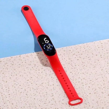 LED Relógio M4 Pulseira  digital  Esportivo A prova água feminino masculino