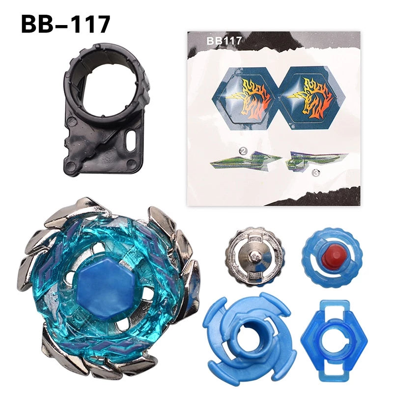 36 Estilos De Metal Beyblade Fusão 4D Pião BB88 BB116 BB128 Arena Batendo Jogo Brinquedos Para Crianças De Aniversário
