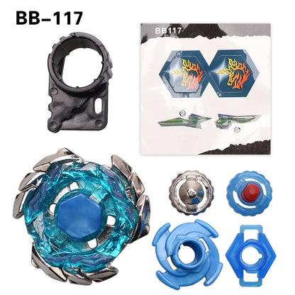 36 Estilos De Metal Beyblade Fusão 4D Pião BB88 BB116 BB128 Arena Batendo Jogo Brinquedos Para Crianças De Aniversário