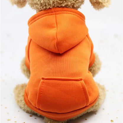 Moletom Para Cães Cor Sólida Animal De Estimação Simples