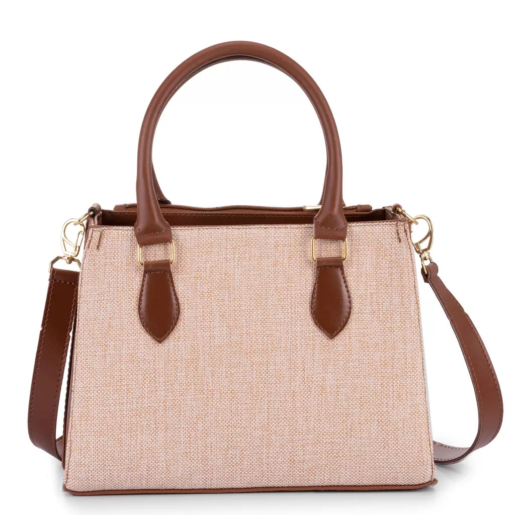 Kit Bolsa Feminina Bolsa Alça Transversal e Bolsa Necessáire de Mão 2 unidades