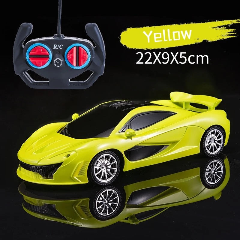 Carro De Controle Remoto Super Run Luxo Racing Car Sports 4WD Brinquedo