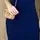 Vestido Canelado Longo com Fenda Lateral de Alcinha Varias Cores