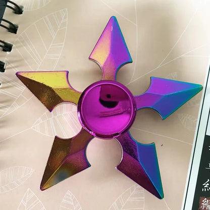 Novo Colorful Fit Spinner Zinc Alloy Decompression Toy Finger Metal Spinner Relieving Stress Effect