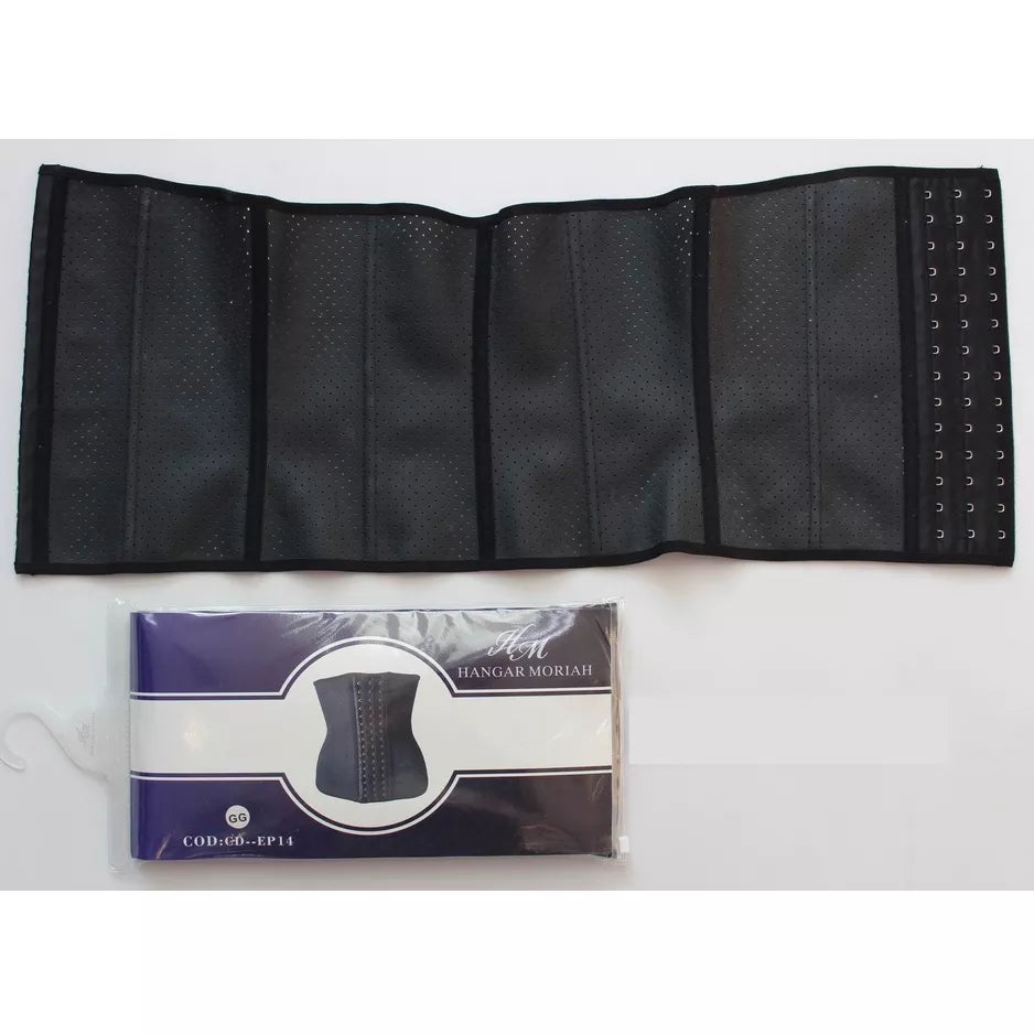 Cinta Modeladora Abdominal Feminina Afina Cintura-Bege