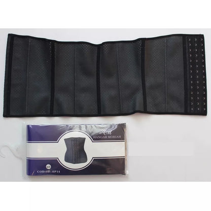 Cinta Modeladora Abdominal Feminina Afina Cintura-Bege