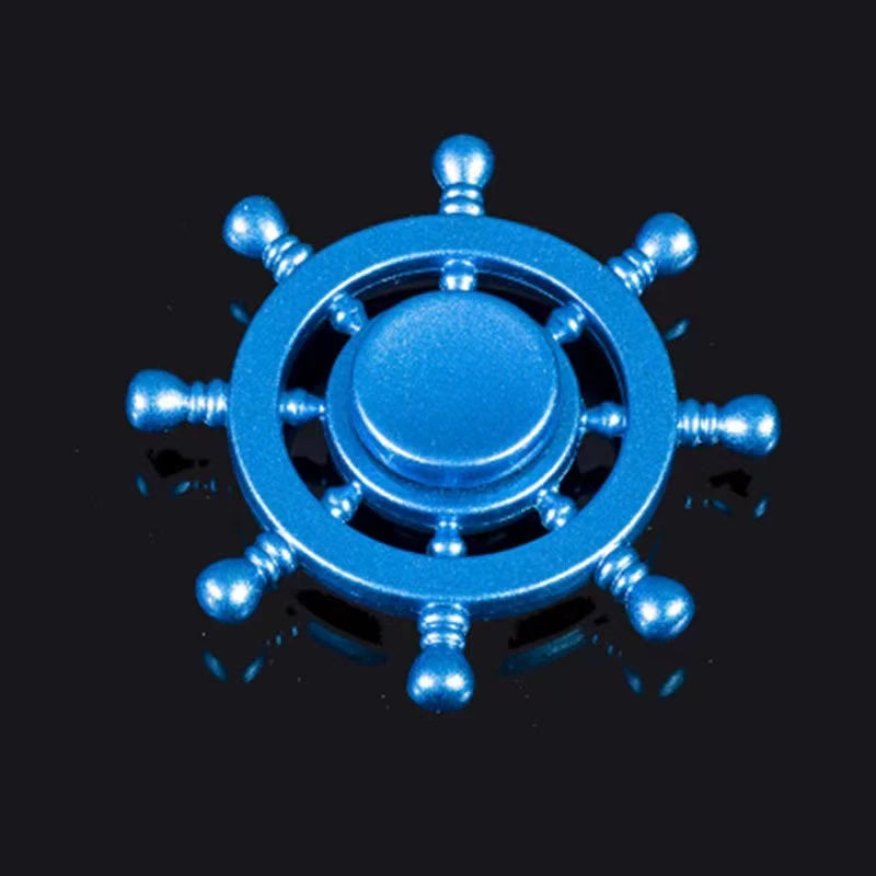 Novo Colorful Fit Spinner Zinc Alloy Decompression Toy Finger Metal Spinner Relieving Stress Effect