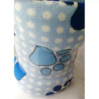Manta Pet Cobertor Estampado ou Cor Lisa - Cachorro e Gato 0,85x0,95