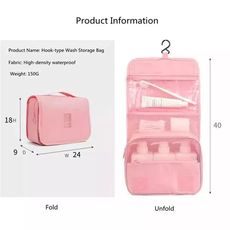 Bolsa com Alça Feminina Para Maquiagem/Cosméticos/Kit De Artista