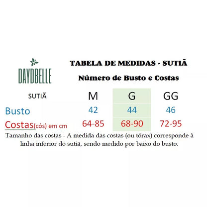 Sutiã de Amamentação com Bojo Soft Ayla - Bojo Confort com Renda.