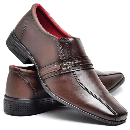 Sapato Social Masculino Moderno Confortável Elegante Estiloso Slim