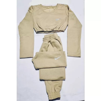 conjunto moletom flanelado NK inverno 2023