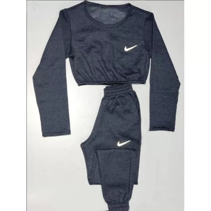 conjunto moletom flanelado NK inverno 2023