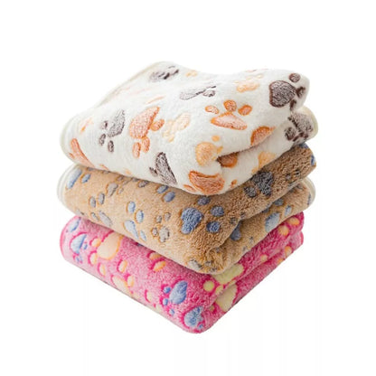 Manta Pet Cobertor Estampado ou Cor Lisa - Cachorro e Gato 0,85x0,95