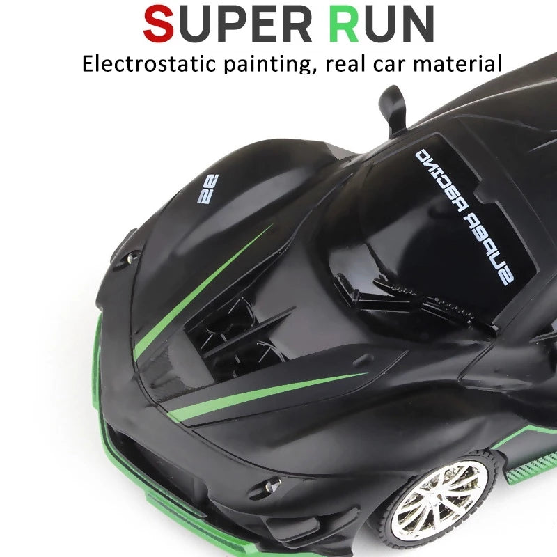 Carro De Controle Remoto Super Run Luxo Racing Car Sports 4WD Brinquedo