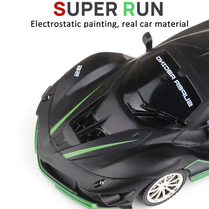 Carro De Controle Remoto Super Run Luxo Racing Car Sports 4WD Brinquedo