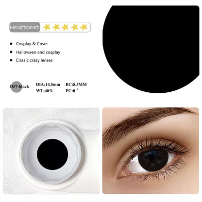DreamGirls blackhole Cosplay Lente De Contato Colorida Para Olhos/Uso De Festa