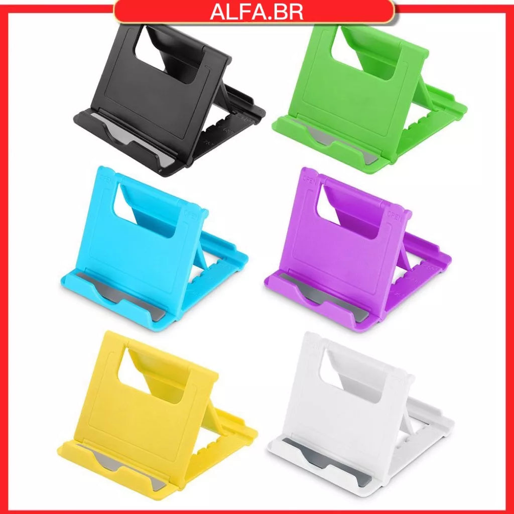 Mini Suporte para Celular de mesa Universal Tablet Ajustavel iPad Articulado