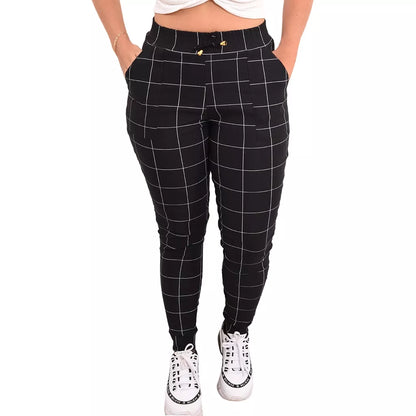 Calça Jogger Feminina Blogueirinha Cargo Luxuosa Bengaline