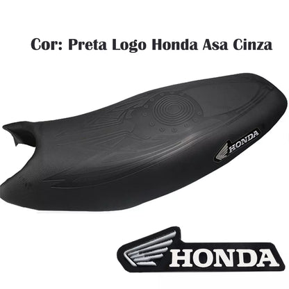 Capa Banco Emborrachada Titan Fan Bros Ybr Fazer Tornado Twister Lander Todas