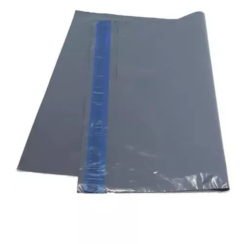 Kit Envelope de Segurança com 100 unidades embalagem cinza auto colante - Varias medidas