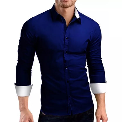 Camisa Masculina Slim Fit Luxo