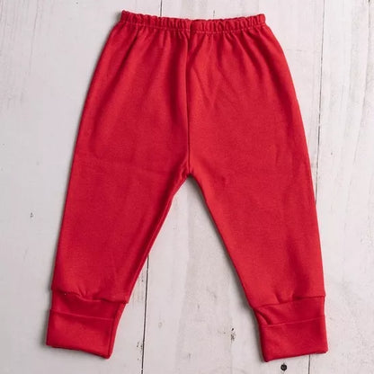 Calça / Mijão Bebê / Culote Suedine Pé Reversível 100% Algodão