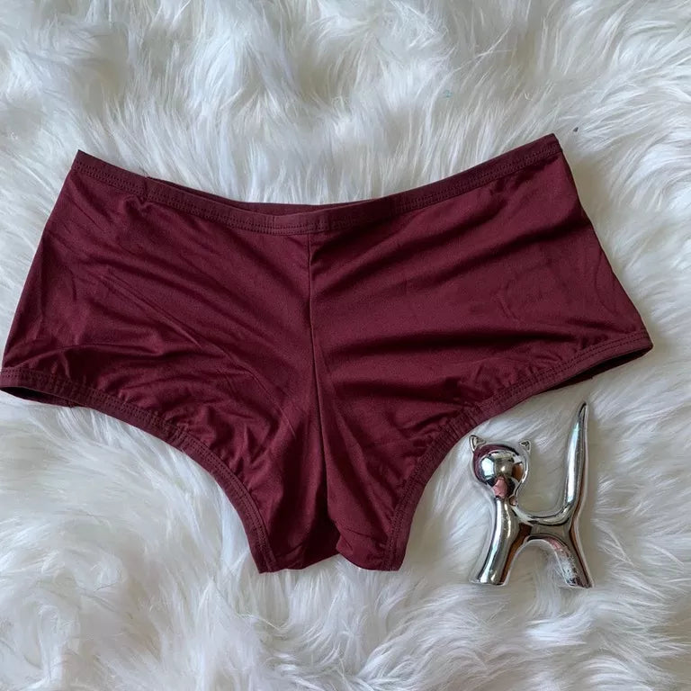 Calcinha estilo short Kit com 4 short Débora microfibra linha lingerie de luxo!