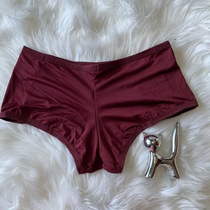Calcinha estilo short Kit com 4 short Débora microfibra linha lingerie de luxo!