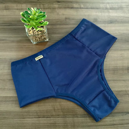 Kit 3 Calcinha Pala Dupla Segura Barriga Conforto Premium