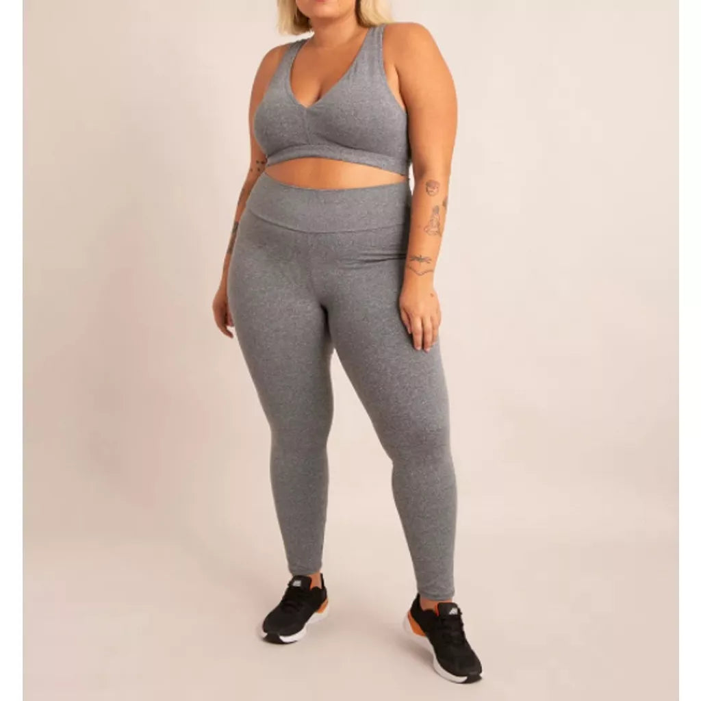 Top Cropped M ao G4 Nadador Plus Size Academia Grosso