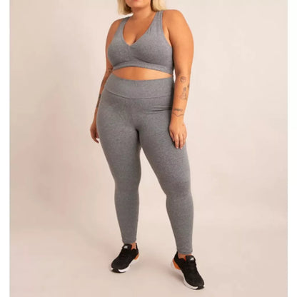 Top Cropped M ao G4 Nadador Plus Size Academia Grosso