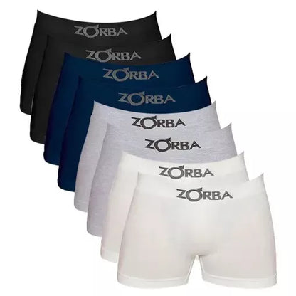 Kit 6 Cueca Boxer Zorba 781 Original Algodão Masculina