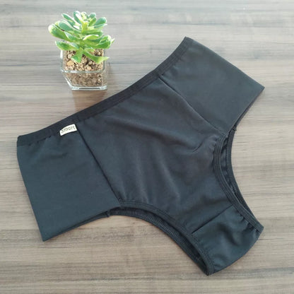 Kit 3 Calcinha Pala Dupla Segura Barriga Conforto Premium