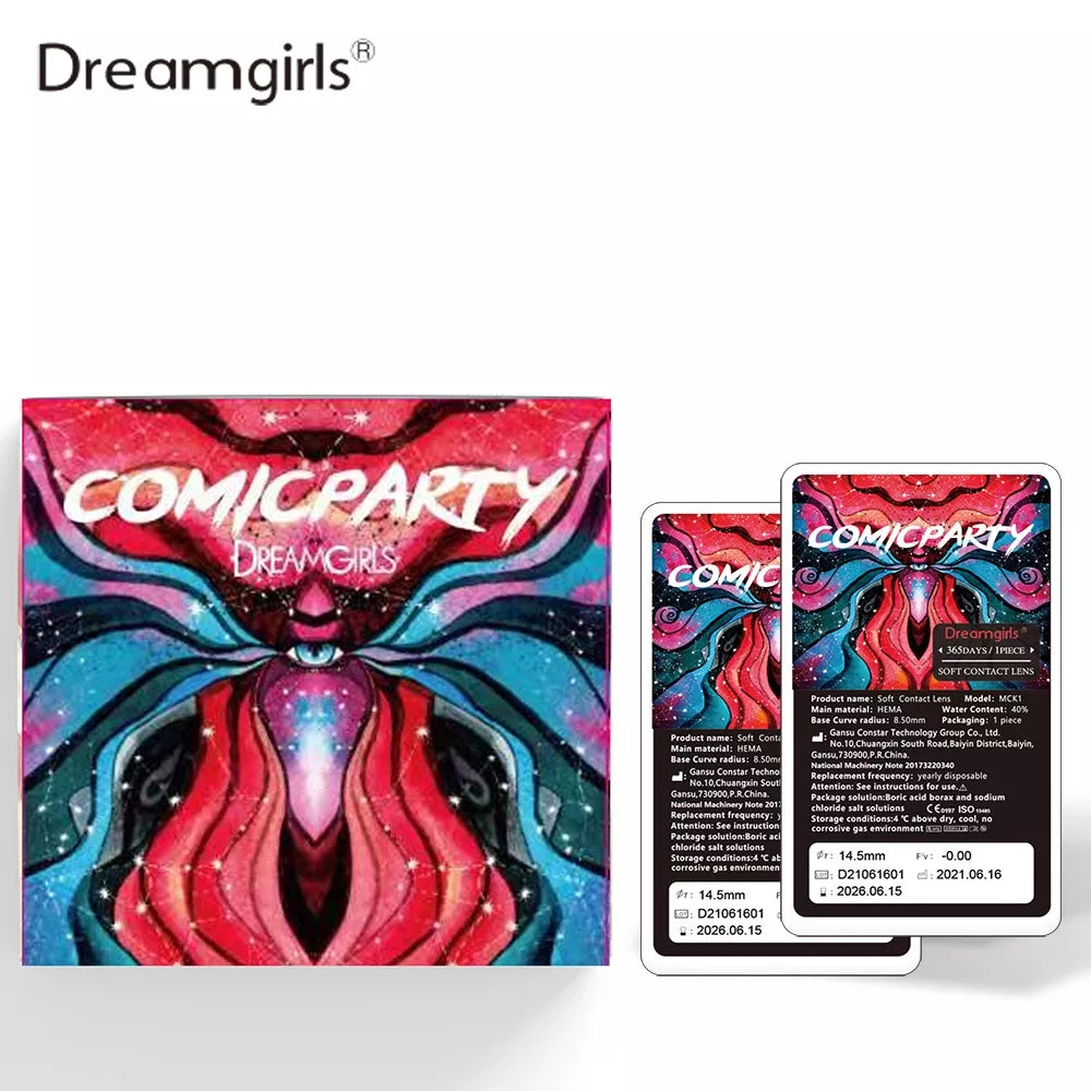 DreamGirls blackhole Cosplay Lente De Contato Colorida Para Olhos/Uso De Festa